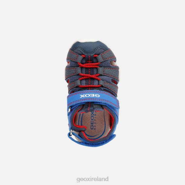 Geox 0ZTB1446 Royal/Red Kraze Toddler