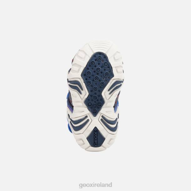 Geox 0ZTB1446 Royal/Red Kraze Toddler