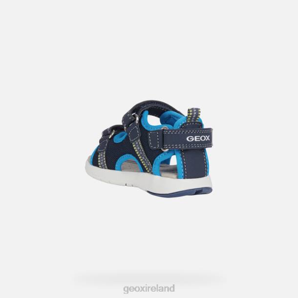 Geox 0ZTB1496 Navy/Azure Sandal Multy Toddler