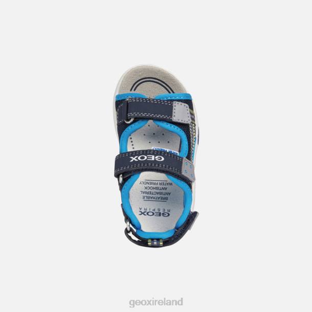 Geox 0ZTB1496 Navy/Azure Sandal Multy Toddler
