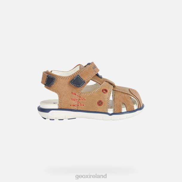 Geox 0ZTB1598 Caramel Sandal Delhi Toddler