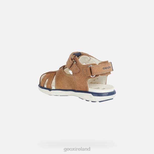 Geox 0ZTB1598 Caramel Sandal Delhi Toddler