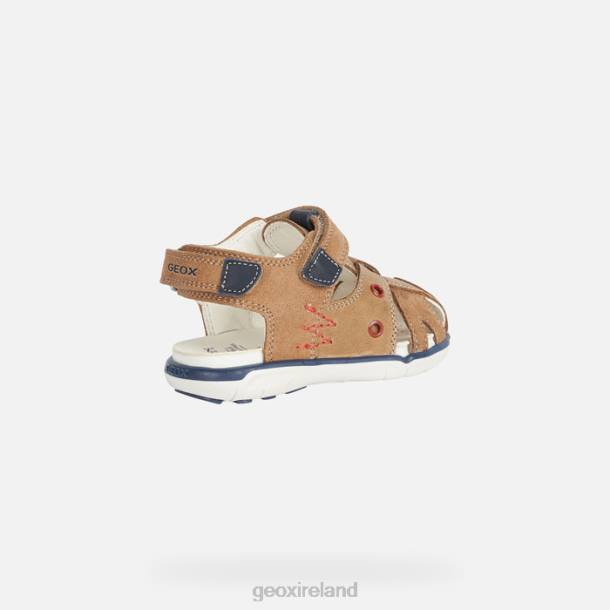 Geox 0ZTB1598 Caramel Sandal Delhi Toddler