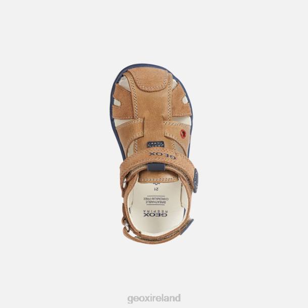 Geox 0ZTB1598 Caramel Sandal Delhi Toddler