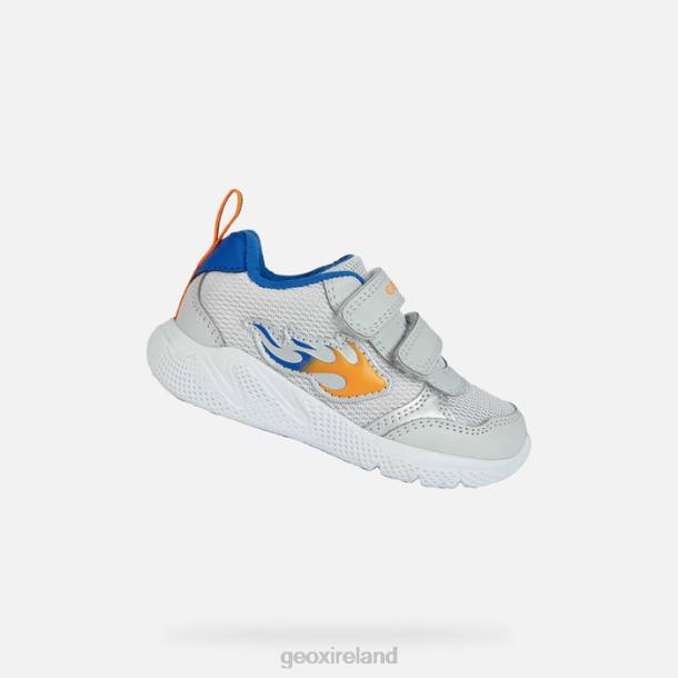 Geox 0ZTB1450 Light Grey/Royal Sprintye Baby