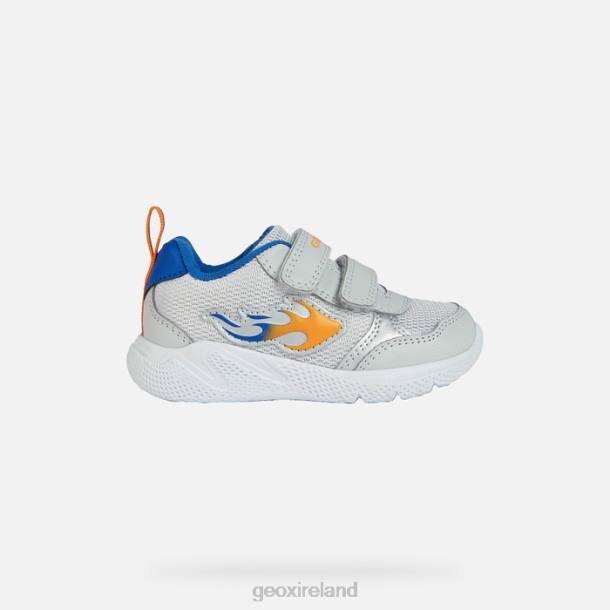 Geox 0ZTB1450 Light Grey/Royal Sprintye Baby