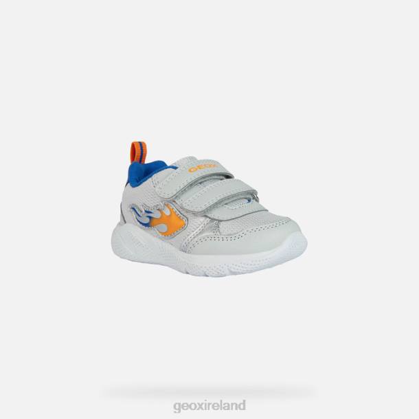 Geox 0ZTB1450 Light Grey/Royal Sprintye Baby