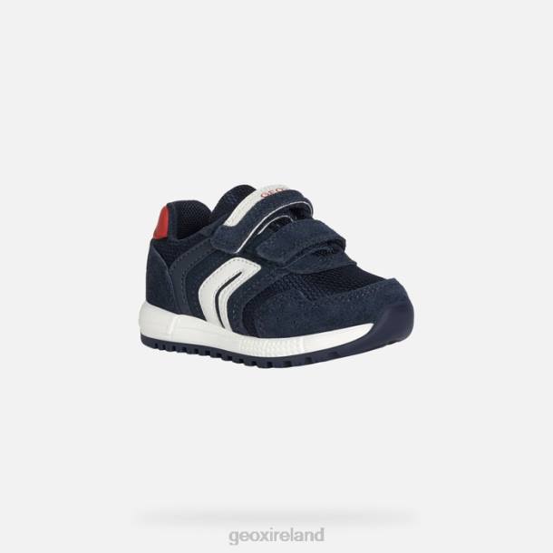 Geox 0ZTB1452 Navy/White Alben Toddler