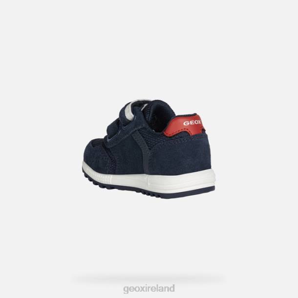 Geox 0ZTB1452 Navy/White Alben Toddler