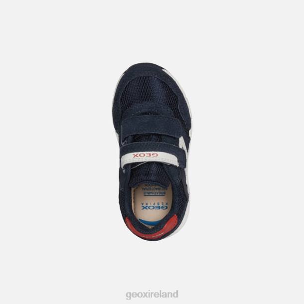 Geox 0ZTB1452 Navy/White Alben Toddler