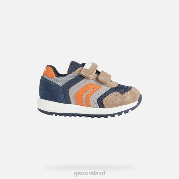 Geox 0ZTB1453 Biscuit/Navy Alben Toddler