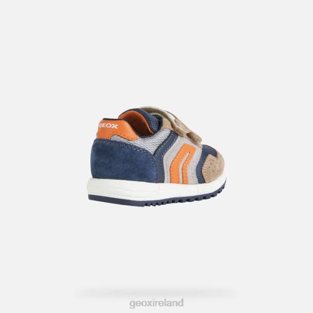 Geox 0ZTB1453 Biscuit/Navy Alben Toddler