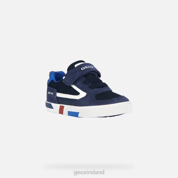Geox 0ZTB1461 Navy/White Kilwi Toddler