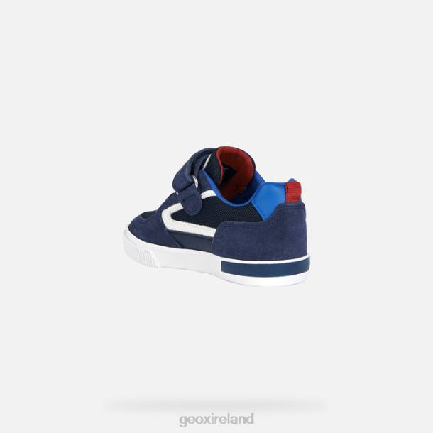 Geox 0ZTB1461 Navy/White Kilwi Toddler