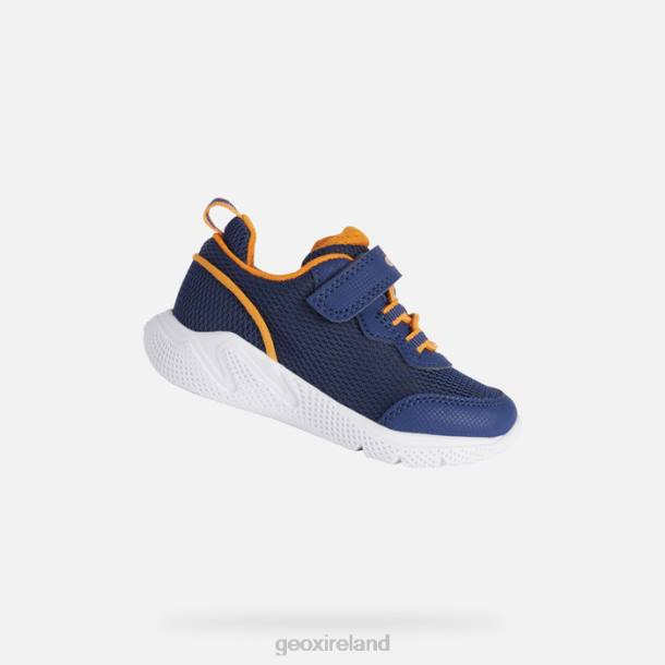 Geox 0ZTB1463 Navy/Orange Sprintye Baby