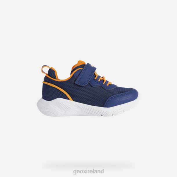 Geox 0ZTB1463 Navy/Orange Sprintye Baby