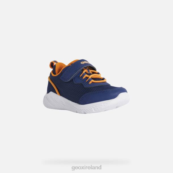 Geox 0ZTB1463 Navy/Orange Sprintye Baby