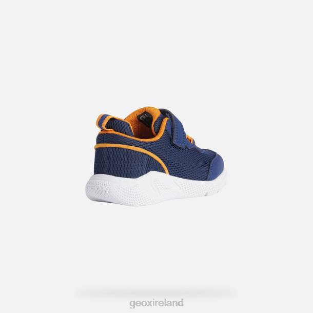 Geox 0ZTB1463 Navy/Orange Sprintye Baby