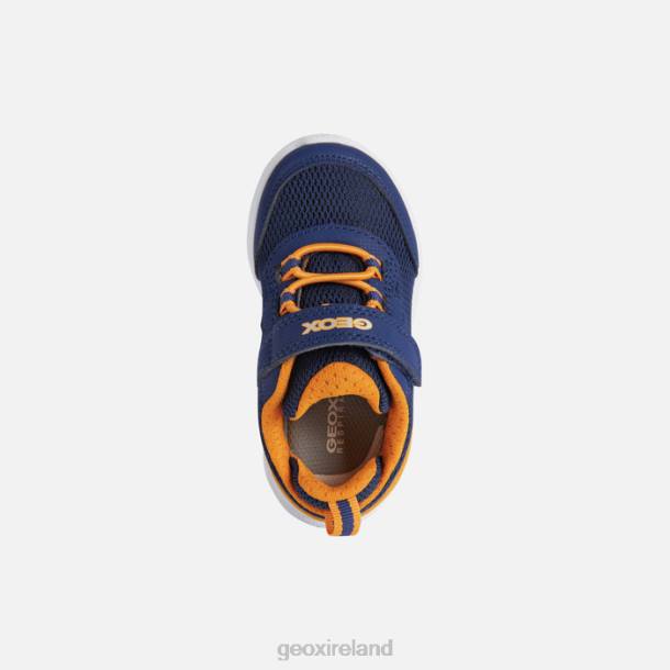 Geox 0ZTB1463 Navy/Orange Sprintye Baby