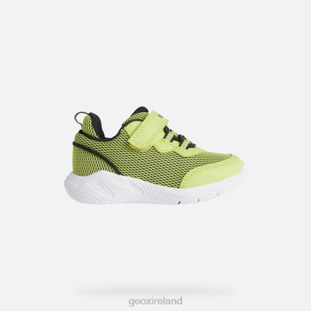 Geox 0ZTB1464 Lime/Black Sprintye Baby