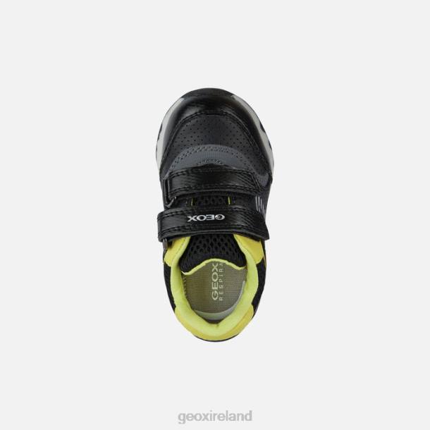 Geox 0ZTB1493 Black/Lime Green Pyrip Toddler