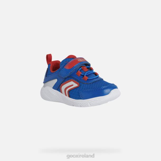 Geox 0ZTB1526 Royal/Red Sprintye Baby