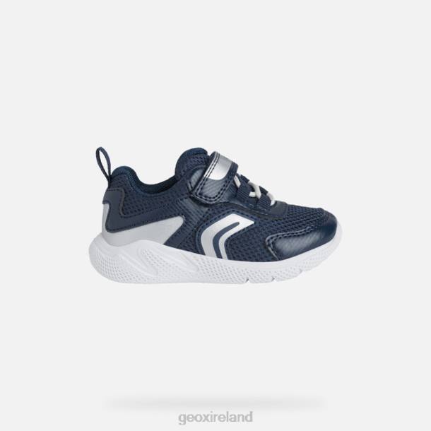 Geox 0ZTB1527 Navy/Dk Silver Sprintye Baby