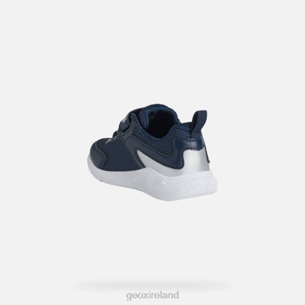 Geox 0ZTB1527 Navy/Dk Silver Sprintye Baby