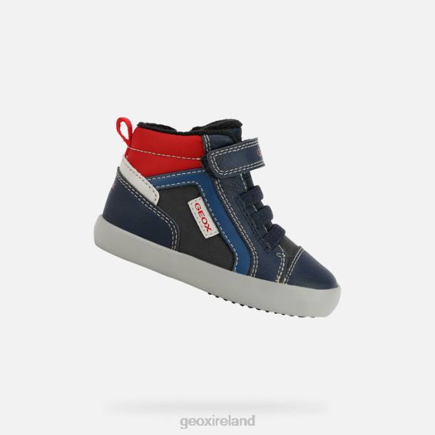 Geox 0ZTB1560 Navy/Red Gisli Toddler