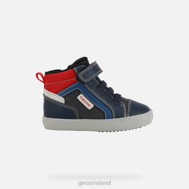 Geox 0ZTB1560 Navy/Red Gisli Toddler