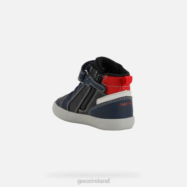 Geox 0ZTB1560 Navy/Red Gisli Toddler