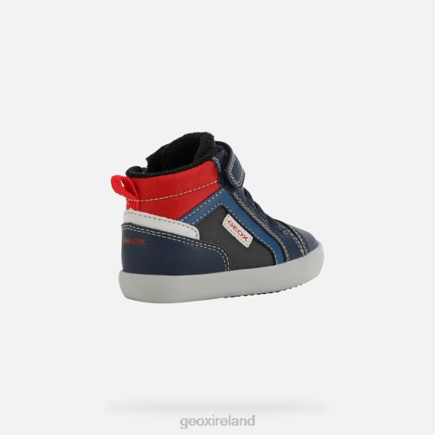 Geox 0ZTB1560 Navy/Red Gisli Toddler