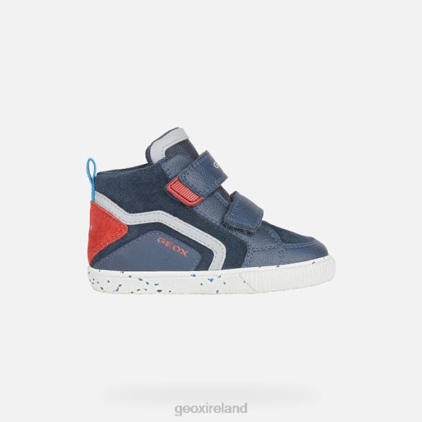 Geox 0ZTB1575 Navy/Red Kilwi Toddler