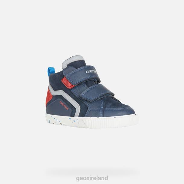 Geox 0ZTB1575 Navy/Red Kilwi Toddler