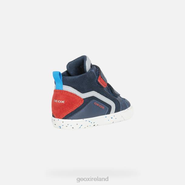 Geox 0ZTB1575 Navy/Red Kilwi Toddler