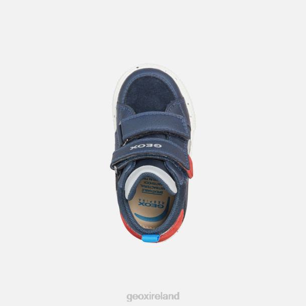 Geox 0ZTB1575 Navy/Red Kilwi Toddler