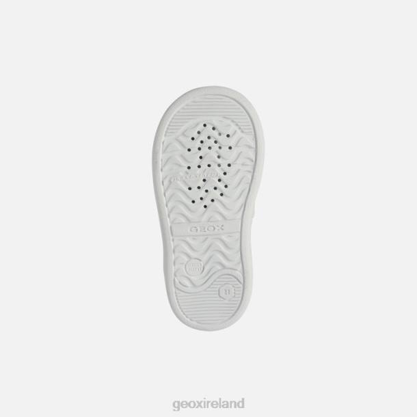 Geox 0ZTB1579 White/Red Djrock Toddler