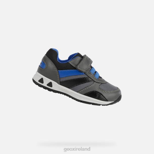 Geox 0ZTB1628 Dark Grey/Royal Pavlis Toddler