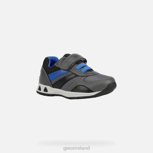 Geox 0ZTB1628 Dark Grey/Royal Pavlis Toddler