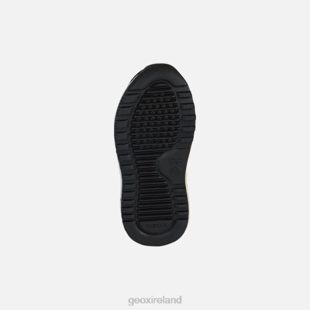 Geox 0ZTB1639 Black/Dark Red Alben Toddler