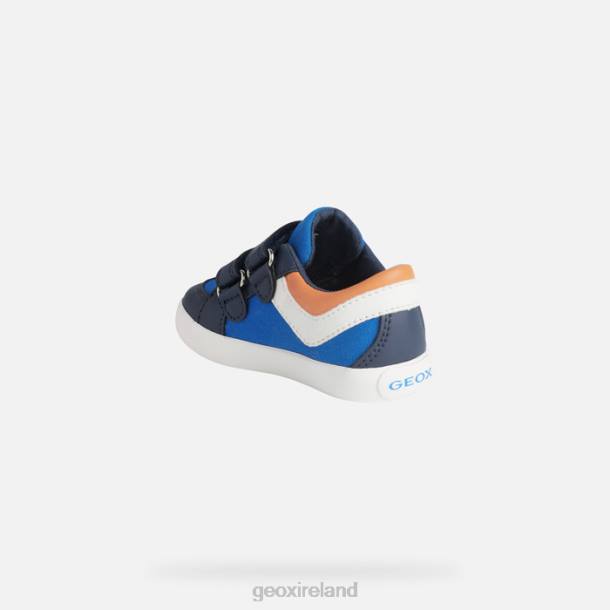 Geox 0ZTB1645 Royal/Orange Gisli Toddler