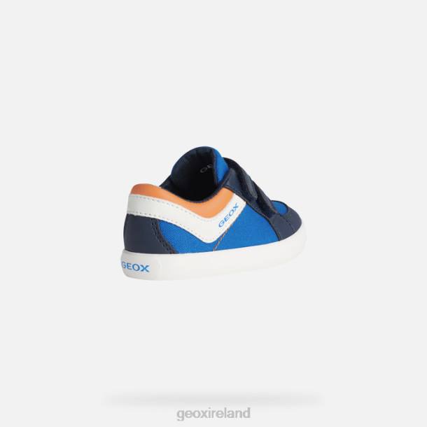 Geox 0ZTB1645 Royal/Orange Gisli Toddler