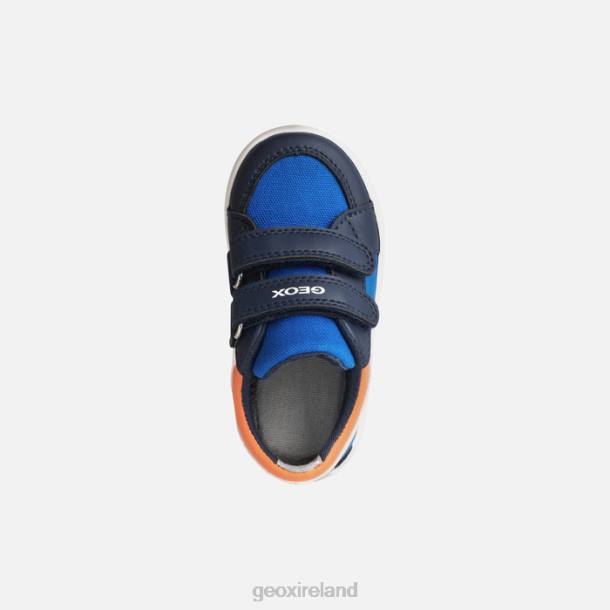 Geox 0ZTB1645 Royal/Orange Gisli Toddler