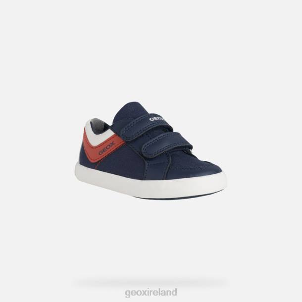 Geox 0ZTB1646 Navy/Dark Red Gisli Toddler