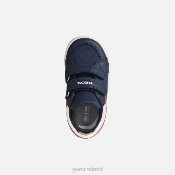 Geox 0ZTB1646 Navy/Dark Red Gisli Toddler