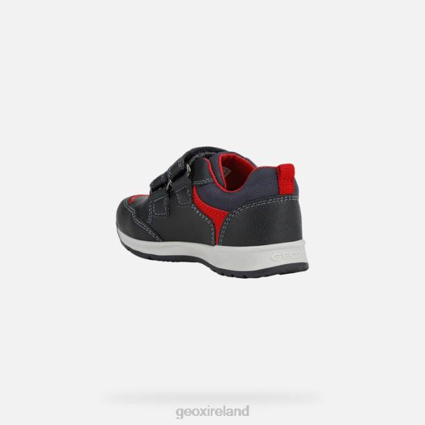 Geox 0ZTB1648 Navy/Red Pavlis Toddler