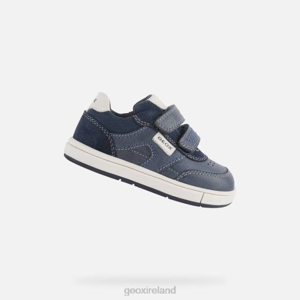 Geox 0ZTB2006 Navy/White Trottola Toddler