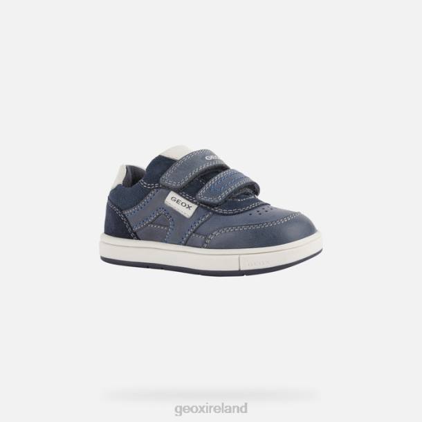 Geox 0ZTB2006 Navy/White Trottola Toddler