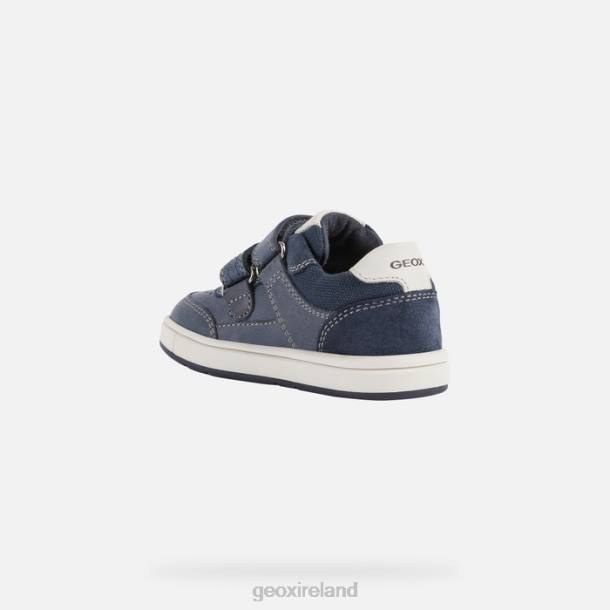 Geox 0ZTB2006 Navy/White Trottola Toddler