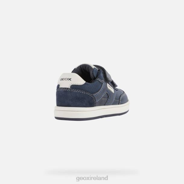 Geox 0ZTB2006 Navy/White Trottola Toddler